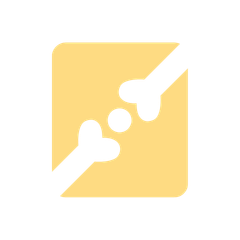 yellow orthopedic surgery icon