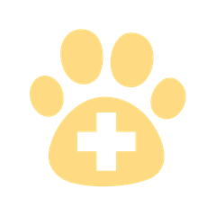 yellow pet wellness icon